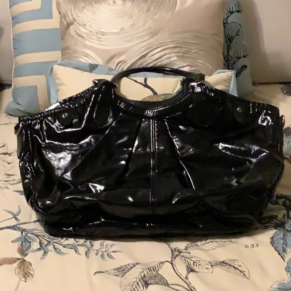Alexander McQueen Patent Leather Handbag